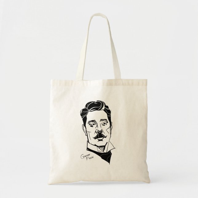 Giacomo Puccini Tote Bag (Front)