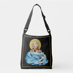 Gian Lorenzo Bernini Bust of Christ 1679 Crossbody Bag