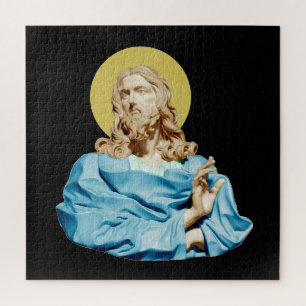 Gian Lorenzo Bernini Bust of Christ 1679 Jigsaw Puzzle