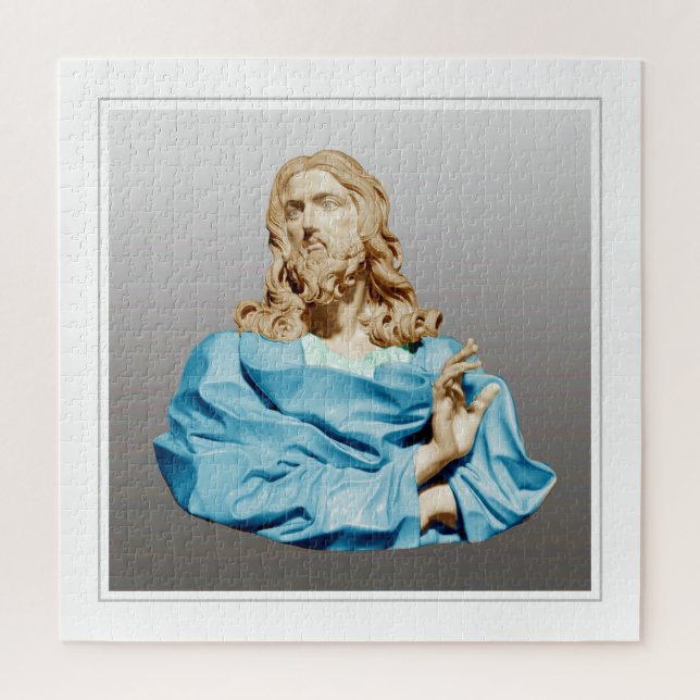 Gian Lorenzo Bernini Bust of Christ 1679  Jigsaw Puzzle (Vertical)