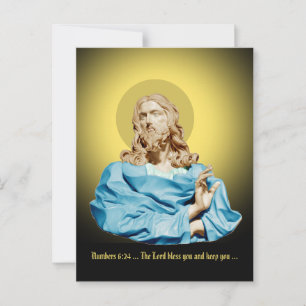 Gian Lorenzo Bernini Bust of Christ 1679 Postcard