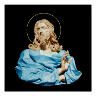 Gian Lorenzo Bernini Bust of Christ 1679 Poster