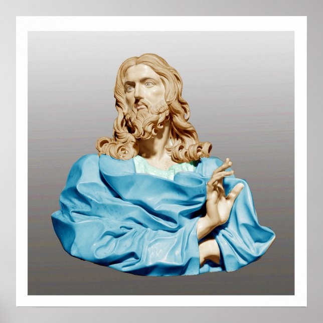 Gian Lorenzo Bernini Bust of Christ 1679  Poster (Front)