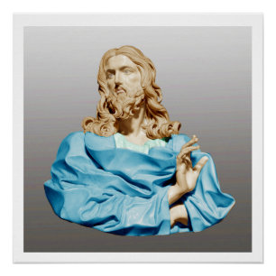 Gian Lorenzo Bernini Bust of Christ 1679 Poster