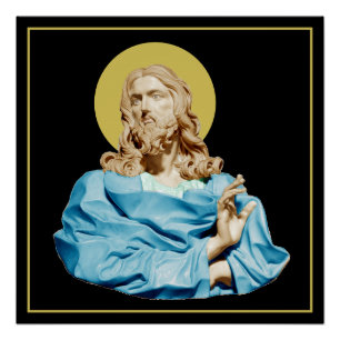 Gian Lorenzo Bernini Bust of Christ 1679 Poster