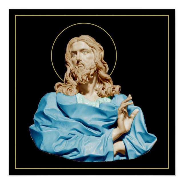 Gian Lorenzo Bernini Bust of Christ 1679  Poster (Front)