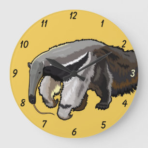 giant anteater large clock