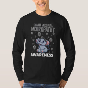 Giant Axonal Neuropathy Awareness Brain Disease Re T-Shirt
