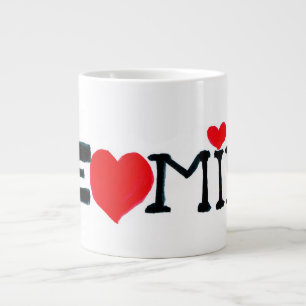 Giant BE MINE Valentine Mug