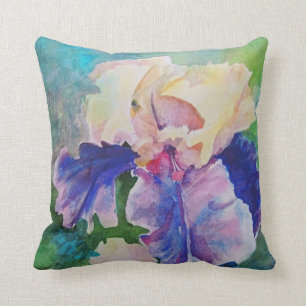 Giant Bearded Iris Cushion
