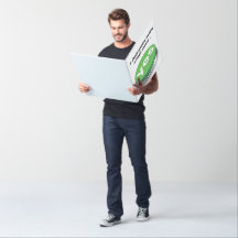 Giant Big Yes Button-Retirement Card