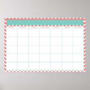 Giant Calendar Poster