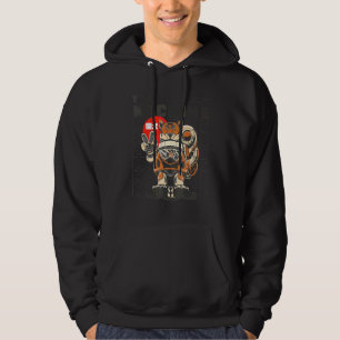 Giant Cat Robot Machine Pet With Cute Kitty Hoodie