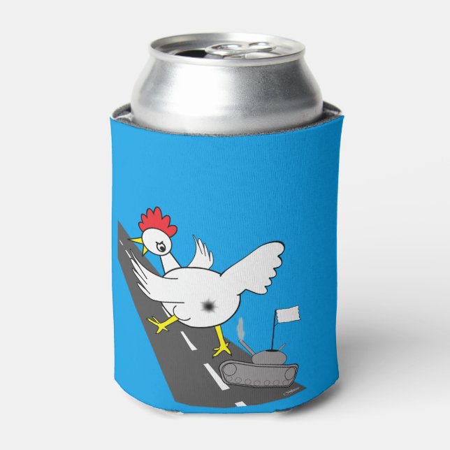 Giant Chicken! Can Cooler (Can Front)