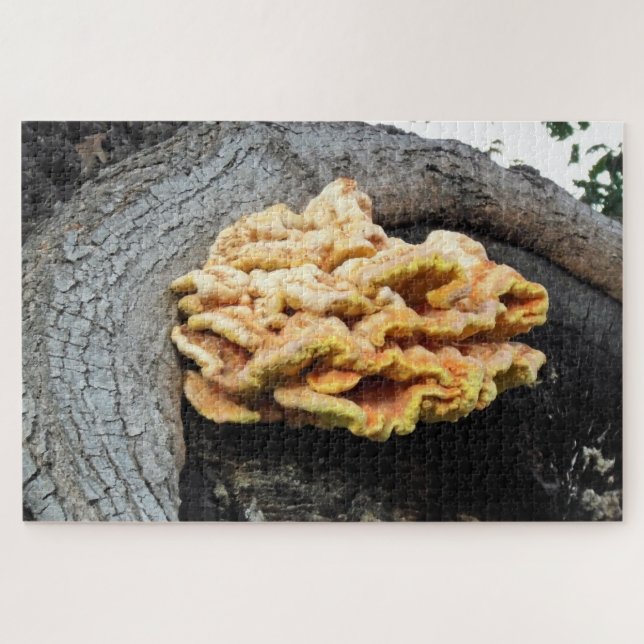Giant Chicken of the Woods Mycelium Puzzle (Horizontal)