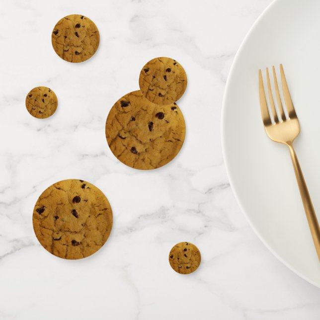 Giant Chocolate Chip Cookie Confetti (Group)