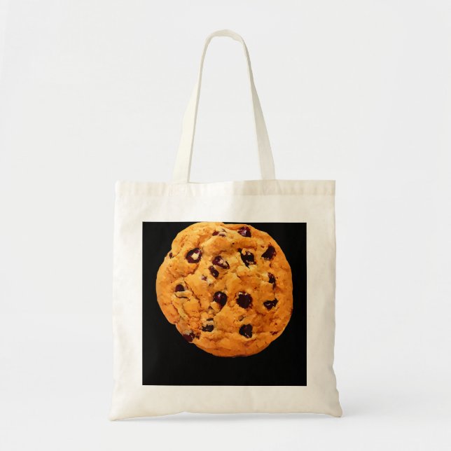 Giant Chocolate Chip Cookie  Tote Bag (Front)