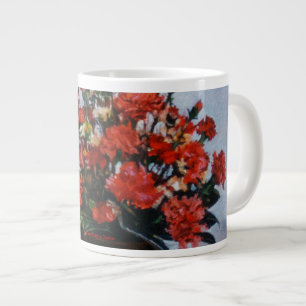 Giant Coffee Cup Flower Cushion
