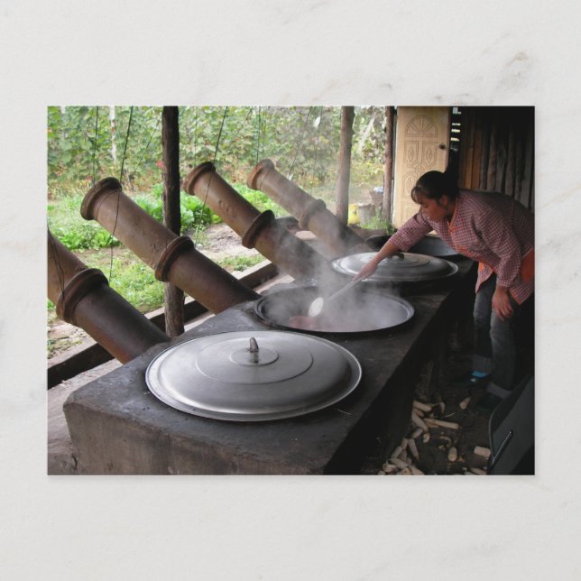 Giant Cooking Pots/Yunnan Province, China Postcard (Front)