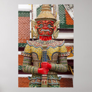 Giant Demon Suryapop Guards Poster