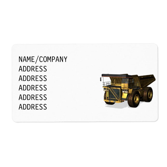 Giant Dump Truck (Front)