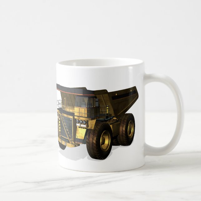 Giant Dump Truck Coffee Mug (Right)