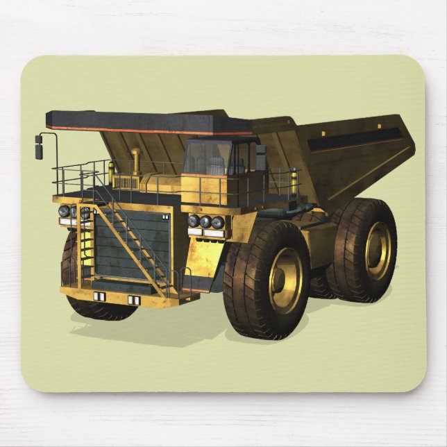 Giant Dump Truck Mouse Pad (Front)