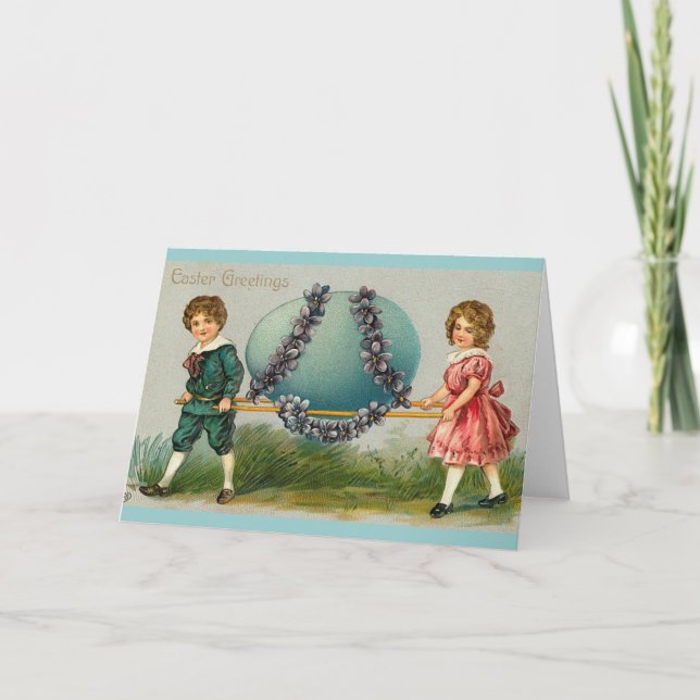 Giant Easter Egg Card (Front)