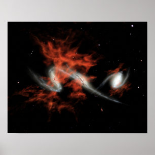 Giant galactic blobs poster