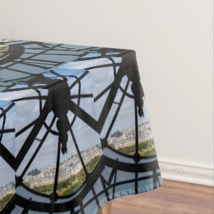 Giant glass clock at the Musée d'Orsay - Paris Tablecloth