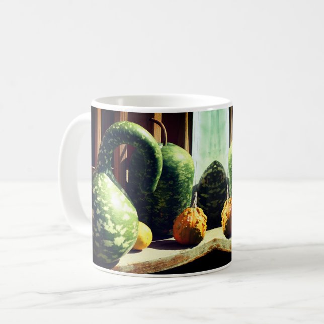 Giant Gourds Nature  Coffee Mug (Front Left)