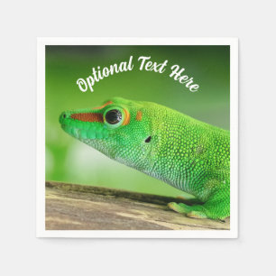 Giant Green Day Gecko - Phelsuma grandis Napkin