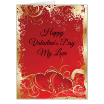 Giant Happy Valentine's Day My Love Card