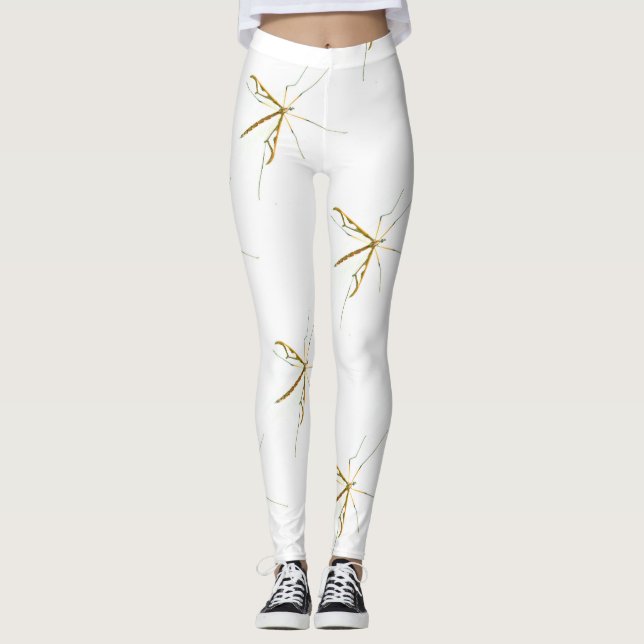 giant insects white leggings (Front)