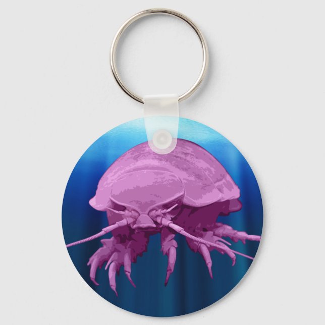 Giant Isopod Keychain (Front)