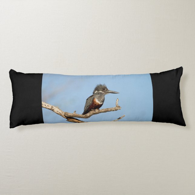 Giant Kingfisher Body Cushion (Back)
