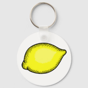 Giant Lemon Key Ring