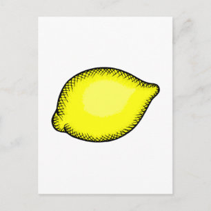 Giant Lemon Postcard
