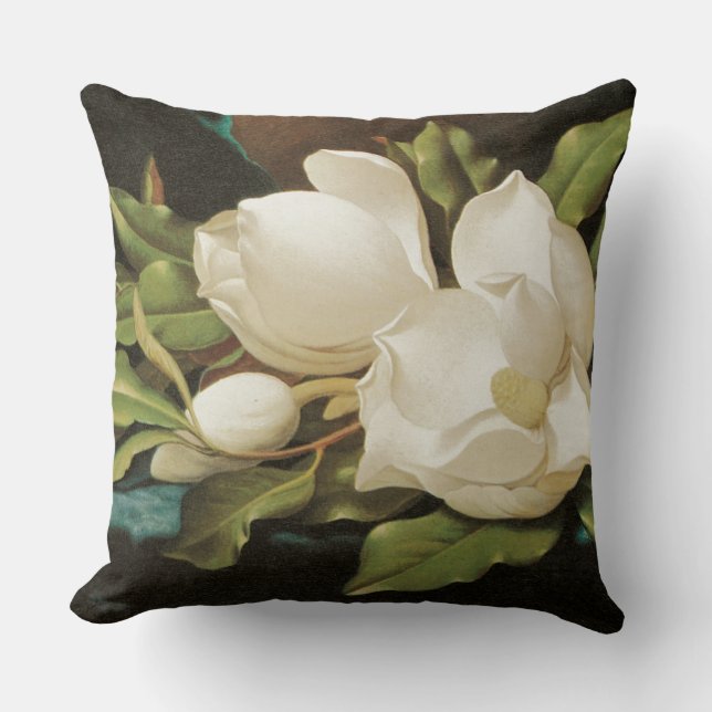 Giant Magnolias Cushion (Front)
