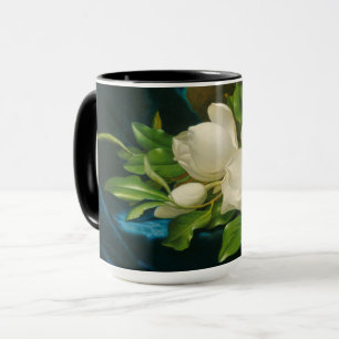 Giant Magnolias on a Blue Velvet Cloth, c.1890 (oi Mug