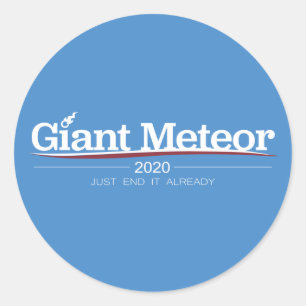 Giant Meteor 2020 sticker