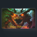Giant Monster Halloween Banner<br><div class="desc">Beautiful Giant Monster Halloween Banner</div>