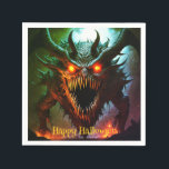 Giant Monster Halloween Napkins<br><div class="desc">Beautiful Giant Monster Halloween Napkins</div>