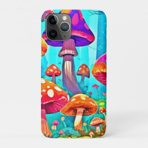 Giant Mushroom Cartoon Art iPhone 11 Pro Case