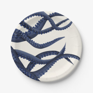 Giant Octopus Tentacles Paper Plate