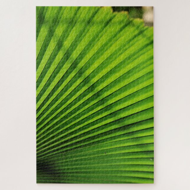 Giant Palm Leaf Pattern Jigsaw Puzzle (Vertical)