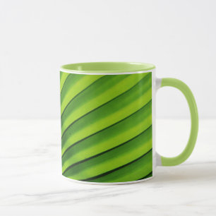 Giant Palm Leaf Pattern Mug