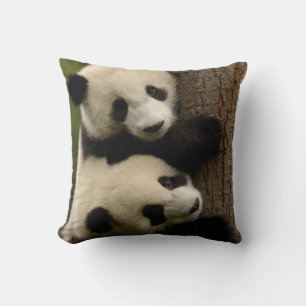 Giant panda babies (Ailuropoda melanoleuca) 2 Cushion