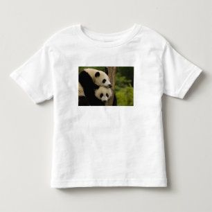 Giant panda babies Ailuropoda melanoleuca) Toddler T-Shirt