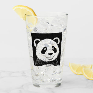Giant Panda Bear Glass